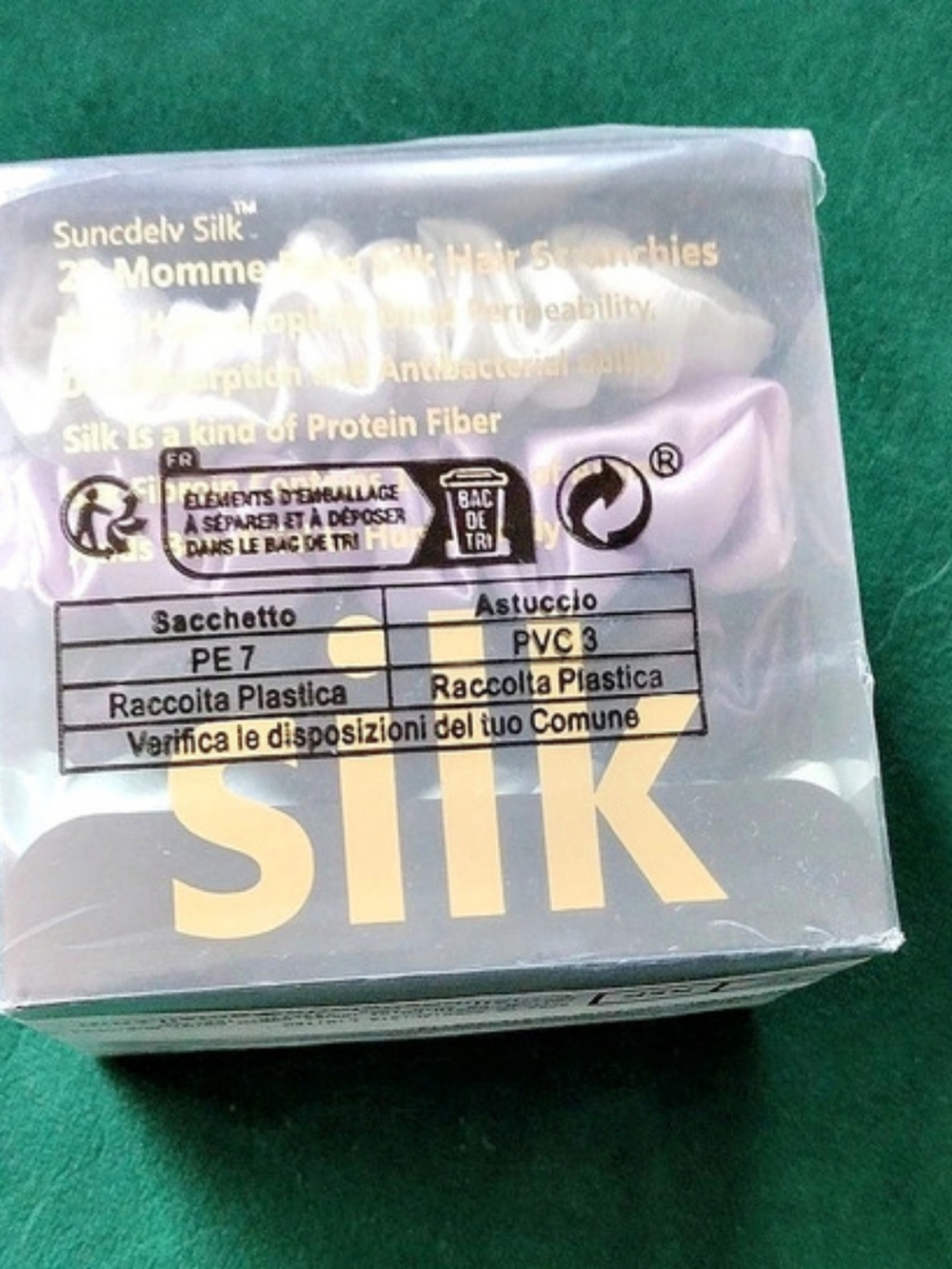 FREE With $30 Purchases / SunCodelv Silk Hair Scrunchies Accessory